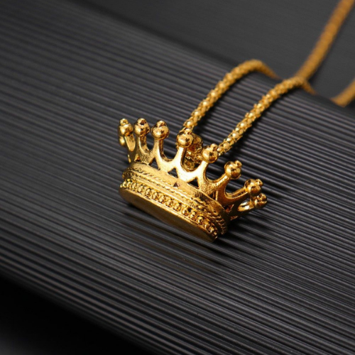 58 Royal Crown Pendant Chain - Image 1