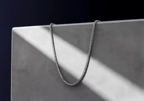 Oxidised Herringbone Chain
