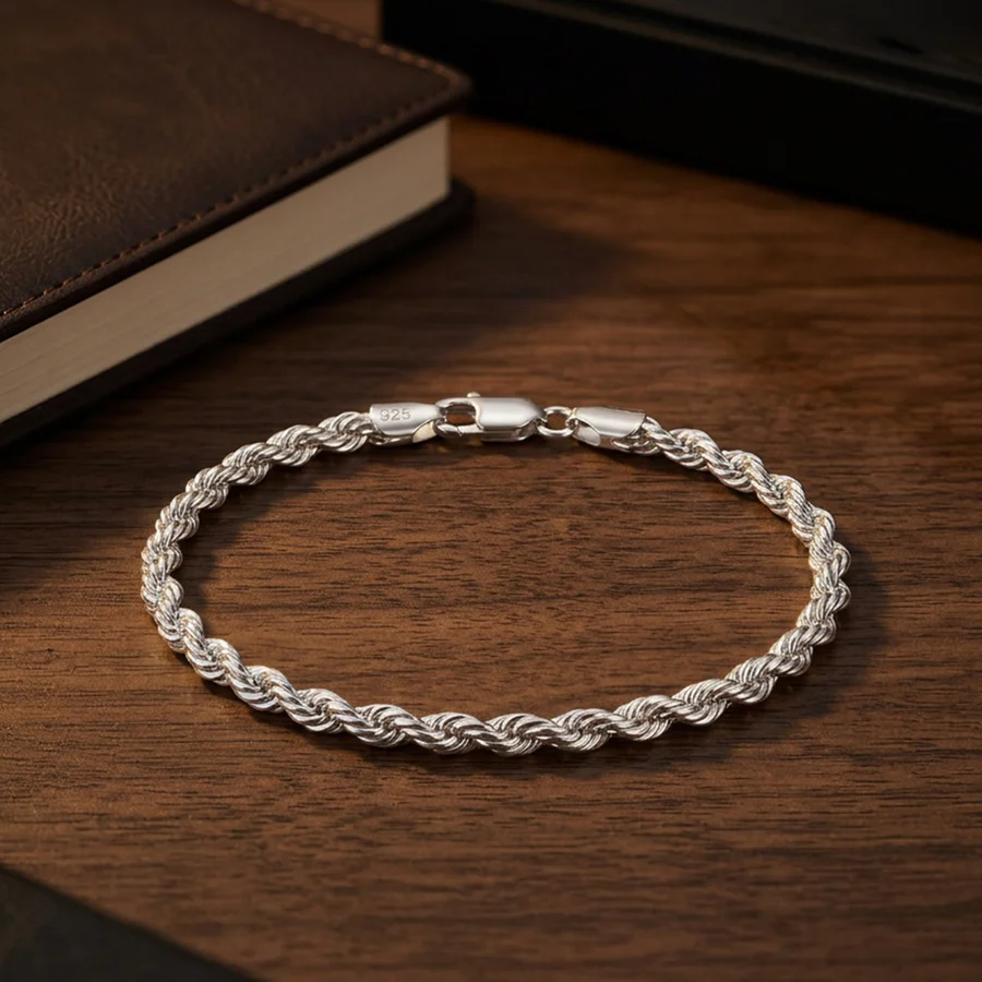 j12 Classic Rope Men's Bracelet - Image 1