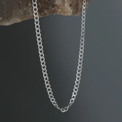 Classic Curb Silver Chain