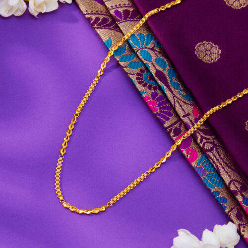 Artful Minimalism Yellow Gold Chain