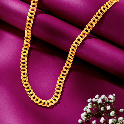 Dazzling Curve Gold Chain